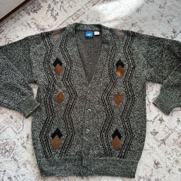 90s Cabincore oversized cardigan shacket - Picture 6 of 7